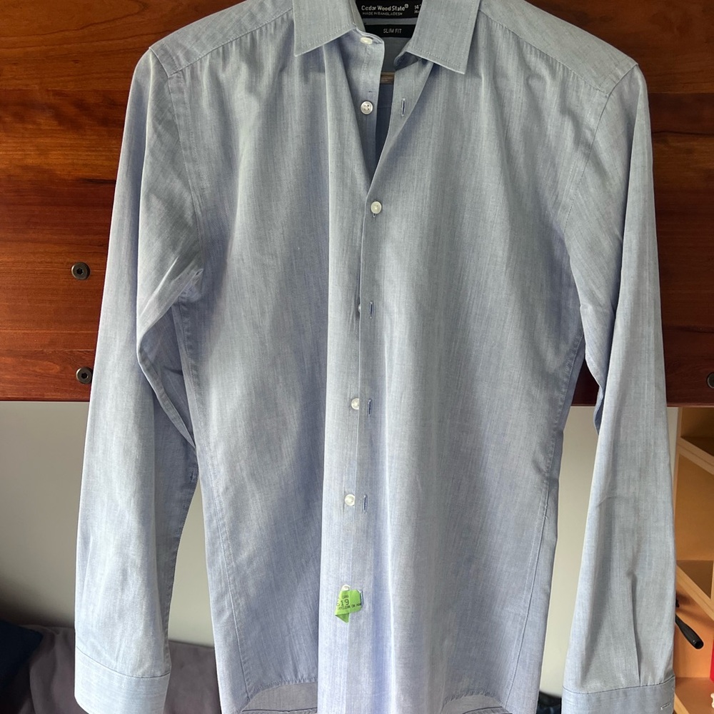 Calvin Klein Men's Blue Shirt